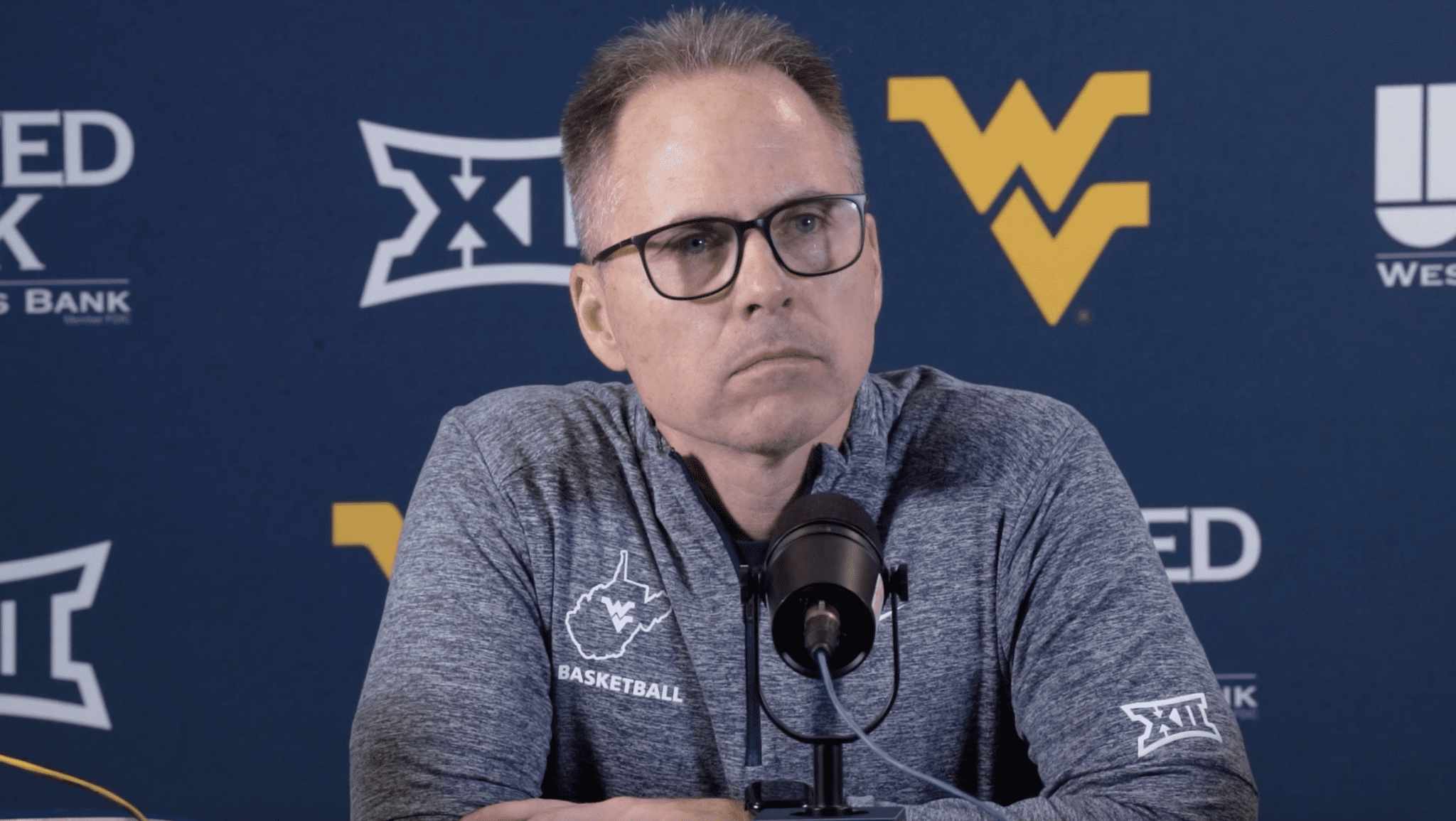WVU Women's Basketball HC Mark Kellogg